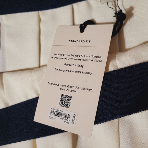 Banana Republic Athletics Pleated Varsity Mini Skirt W 40 - Preppy New w Defect - Picture 2 of 10